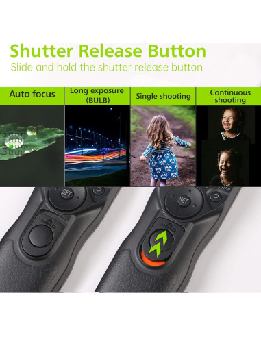 Temporizador Remoto de Disparo HANPUSEN TR-90 para Canon, Fuji, Olympus