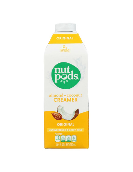 Crema de Almendra y Coco NUTPODS 750 ml Sin Azúcar