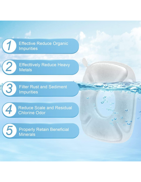 Filtros de agua para gatos Bravelk 16 piezas 2.8L