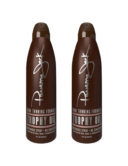 Aceite Bronceador Panama Jack Trophy 155 g - Sin SPF, 2 Piezas