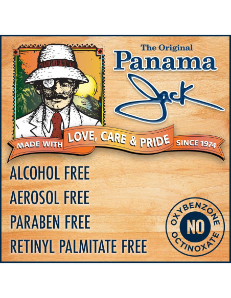 Aceite Bronceador Panama Jack Trophy 155 g - Sin SPF, 2 Piezas