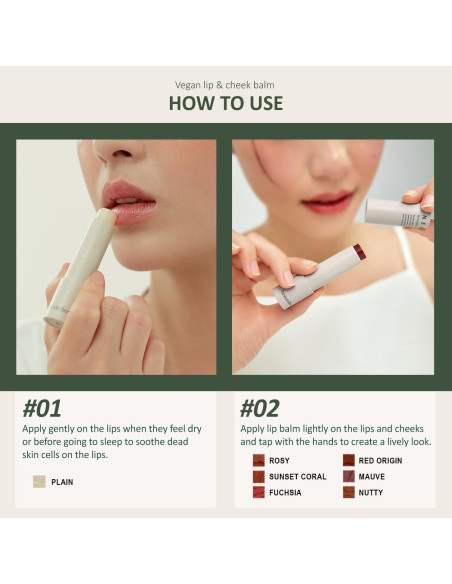 Bálsamo Labial Rehidratante Vegano Hersteller 32g - Hidratación Intensiva