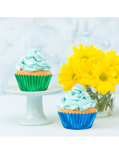 Forros de Papel para Cupcakes Sumind 200 Piezas Multicolor