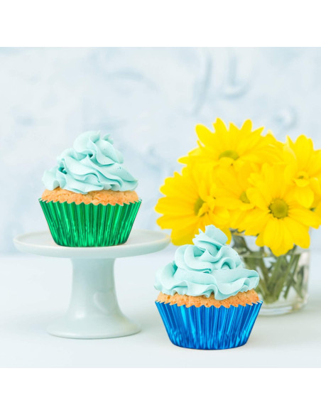 Forros de Papel para Cupcakes Sumind 200 Piezas Multicolor