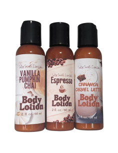 Trío de Lociones Corporales SultrySmooth - Café Chai, Espresso y Latte