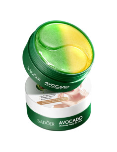 Parches para Ojos de Aguacate InfiniteRelax - 60 Pcs Hidratantes