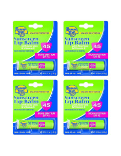 Bálsamo Labial Aloe Vera Banana Boat SPF 45 Paquete de 4