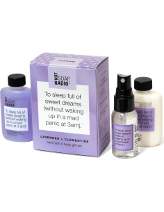 Mini Set de Regalo Not Soap, Radio - Aromaterapia Lavanda y Clementina 2