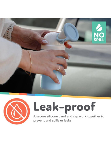 Orinal de Viaje Nuby para Niños - Portátil a Prueba de Fugas