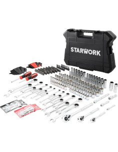Juego de Herramientas Mecánicas STARWORK 303 Piezas Profesional 2