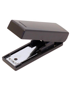 Grapadora Compacta Midori Negra 35522006 - Sujeta 10 Hojas