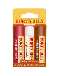 Conjunto de bálsamos labiales Burt's Bees 3 sabores 4.25 g 2