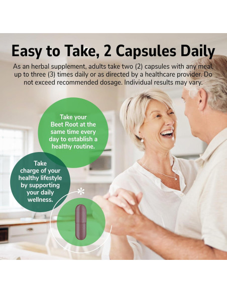 Suplemento de Raíz de Remolacha Siglo 21 1000 mg 90 Cápsulas