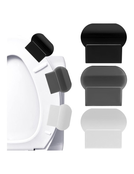 Elevador de Tapa de Inodoro Sliverdew 3 Pcs Autoadhesivo