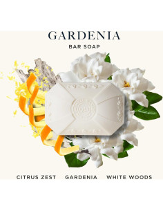 Jabón Natural en Barra Caswell-Massey Gardenia 99 g - Hidratante 2