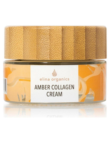 Crema Facial Hidratante Elina Organics 28g con Colágeno Marino