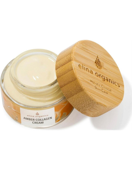 Crema Facial Hidratante Elina Organics 28g con Colágeno Marino