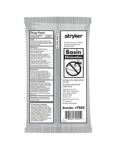 Toallitas de Barrera Stryker Comfort Shield - 150 Unidades