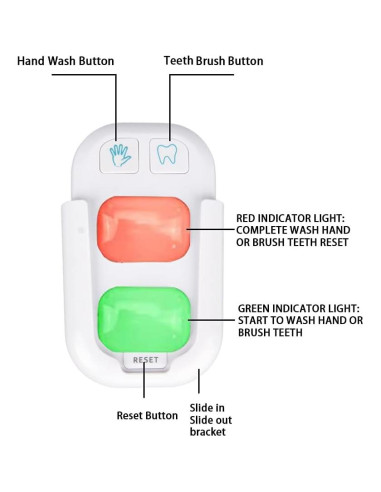 Temporizador Inalámbrico SOARING para Niños - 2 Minutos Cepillado