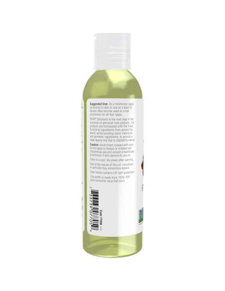Aceite de Semilla de Uva NOW 113.4 ml Hidratante Piel Sensible