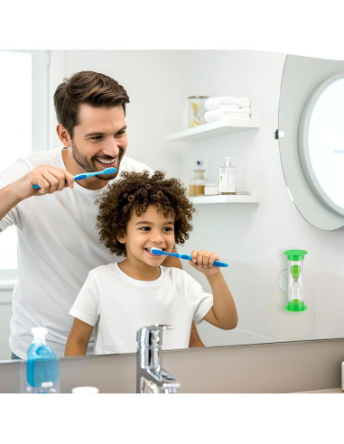 Temporizador de Arena para Cepillo de Dientes CIATBYYJ 3 Minutos