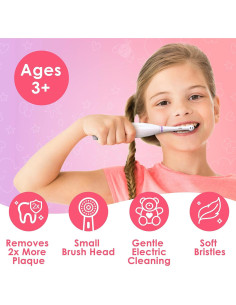 Cepillo de Dientes Eléctrico Brusheez Unicornio para Niños 3+ 2