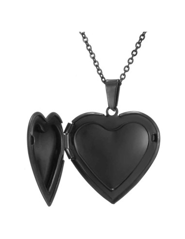 Collar Colgante Corazón Acero Inoxidable Jude Jewelers 45.72 cm