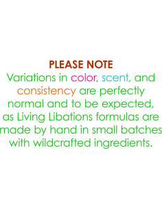 Bálsamo Orgánico Limpiador Living Libations 30 ml Piel Suave 2