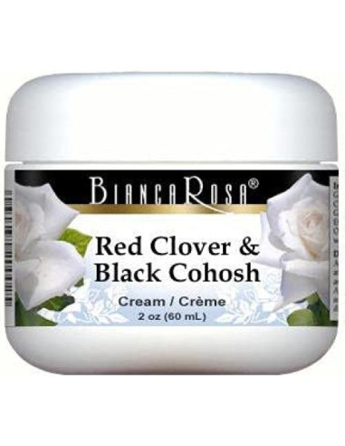 Crema Bianca Rosa Trébol Rojo y Cohosh Negro 100 g