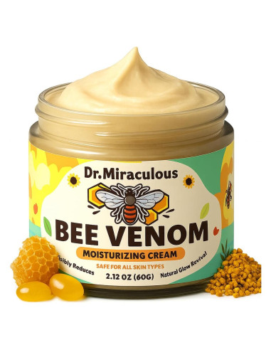 Crema Antienvejecimiento Dr. Miraculous con Veneno de Abeja 62.8 ml
