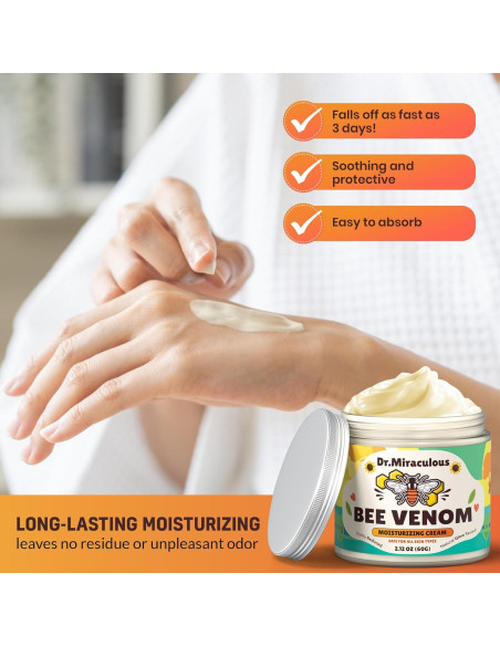 Crema Antienvejecimiento Dr. Miraculous con Veneno de Abeja 62.8 ml