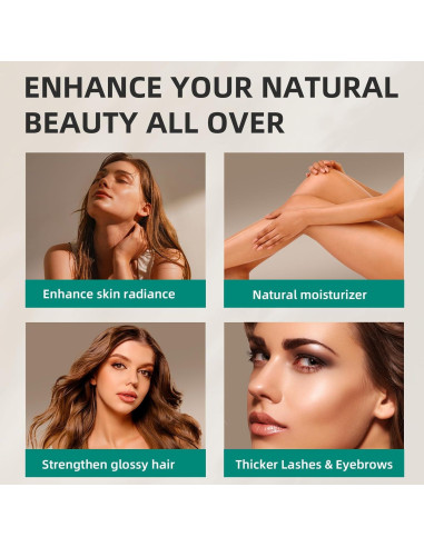 Aceite de Ricino Orgánico Sylvana 473ml con Pump - Puro y Natural