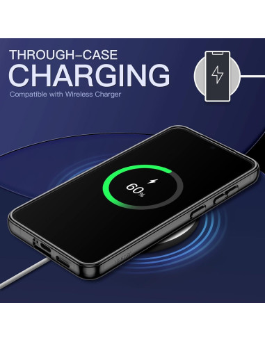 Funda Parachoques JETech para Samsung Galaxy S24 5G - Antigolpes y Antirayaduras