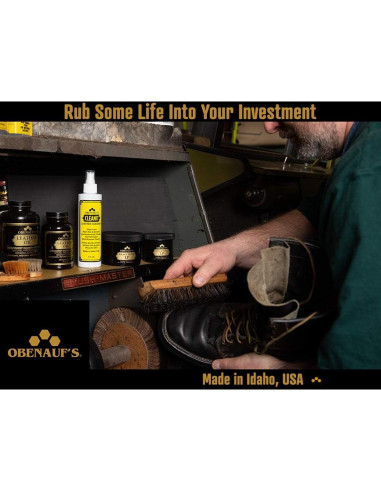 Conservante de Cuero Obenauf's LP 113.4g - Acondicionador Natural
