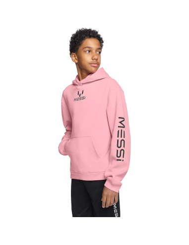 Sudadera con Capucha Messi para Niños 6 Rosa Caramelo