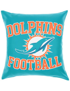 Set de 2 Fundas de Cojín FOCO NFL Miami Dolphins 45x45 cm 2