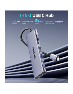 Hub USB C 7-en-1 Ultrbeka con HDMI 4K y 2 USB 3.0 2