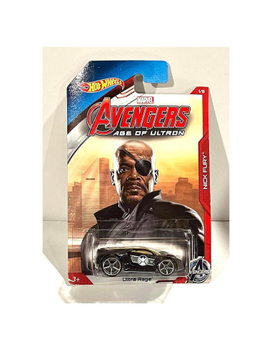 Hot Wheels Capitán América Poder Rabia 2/8 Marvel 2014