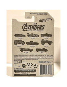 Hot Wheels Capitán América Poder Rabia 2/8 Marvel 2014 2