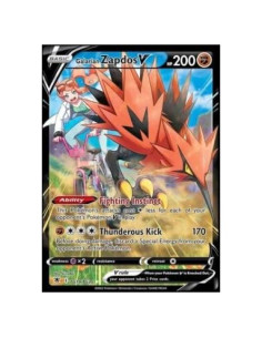 Carta Coleccionable Pokémon Zapdos Galariano V Ultra Rara