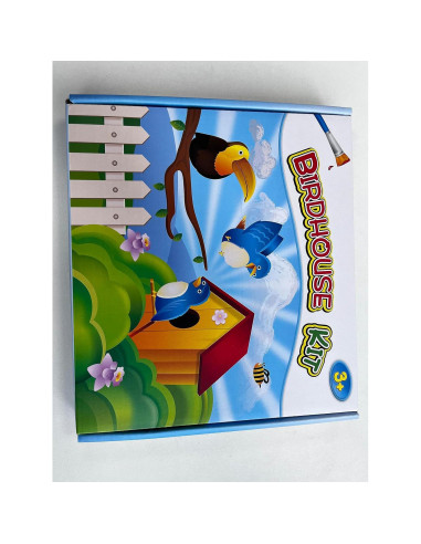 Kit de Manualidades Casa de Aves Heyzeibo 2 Pack DIY Niños