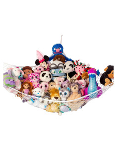 Hamaca de Peluches Lilly's Love | Organizador Colgante Blanco