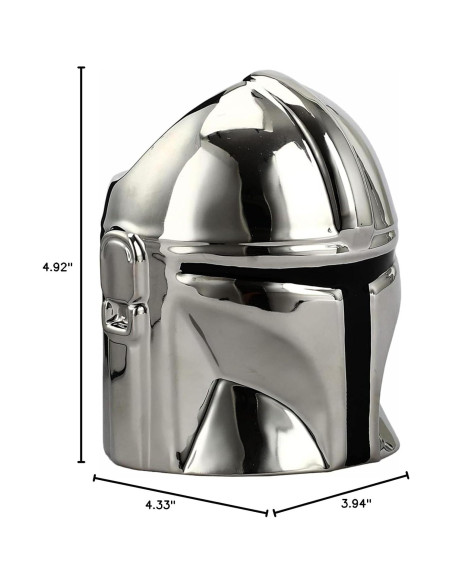 Maceta Soporte para Lápices Bioworld Casco Din Djarin Star Wars Maceta Soporte para Lápices Bioworld Casco Din Djarin Star Wars