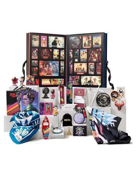 Caja de Regalo Calendario de Adviento Netflix Yume - 24 Artículos Coleccionables