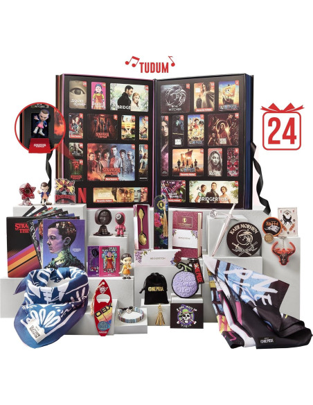 Caja de Regalo Calendario de Adviento Netflix Yume - 24 Artículos Coleccionables