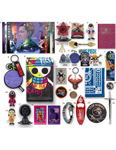 Caja de Regalo Calendario de Adviento Netflix Yume - 24 Artículos Coleccionables