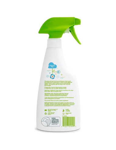 Limpiador de Juguetes y Sillas Altas Babyganics 482.8ml Paquete de 2