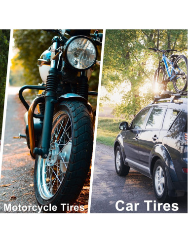 Bomba de Bicicleta GOBKO D2 con Manómetro 160 PSI Negra