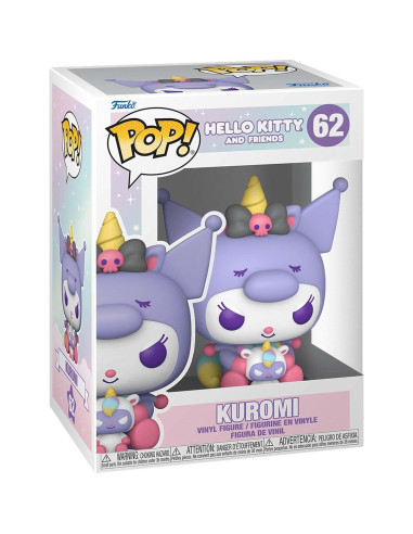 Figura Coleccionable Funko Pop Kuromi Fiesta Unicornio 10 cm