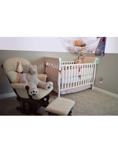 Hamaca Jumbo para Juguetes Handy Laundry, Malla Blanca, 1.68m